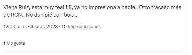 Críticas a Viena Ruiz por su llegada a 'Buen día, Colombia'