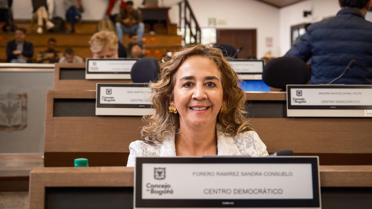 Concejal Sandra Forero.