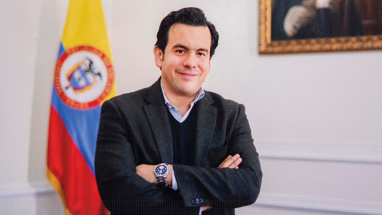 Rodrigo Lara, ministro del Interior.