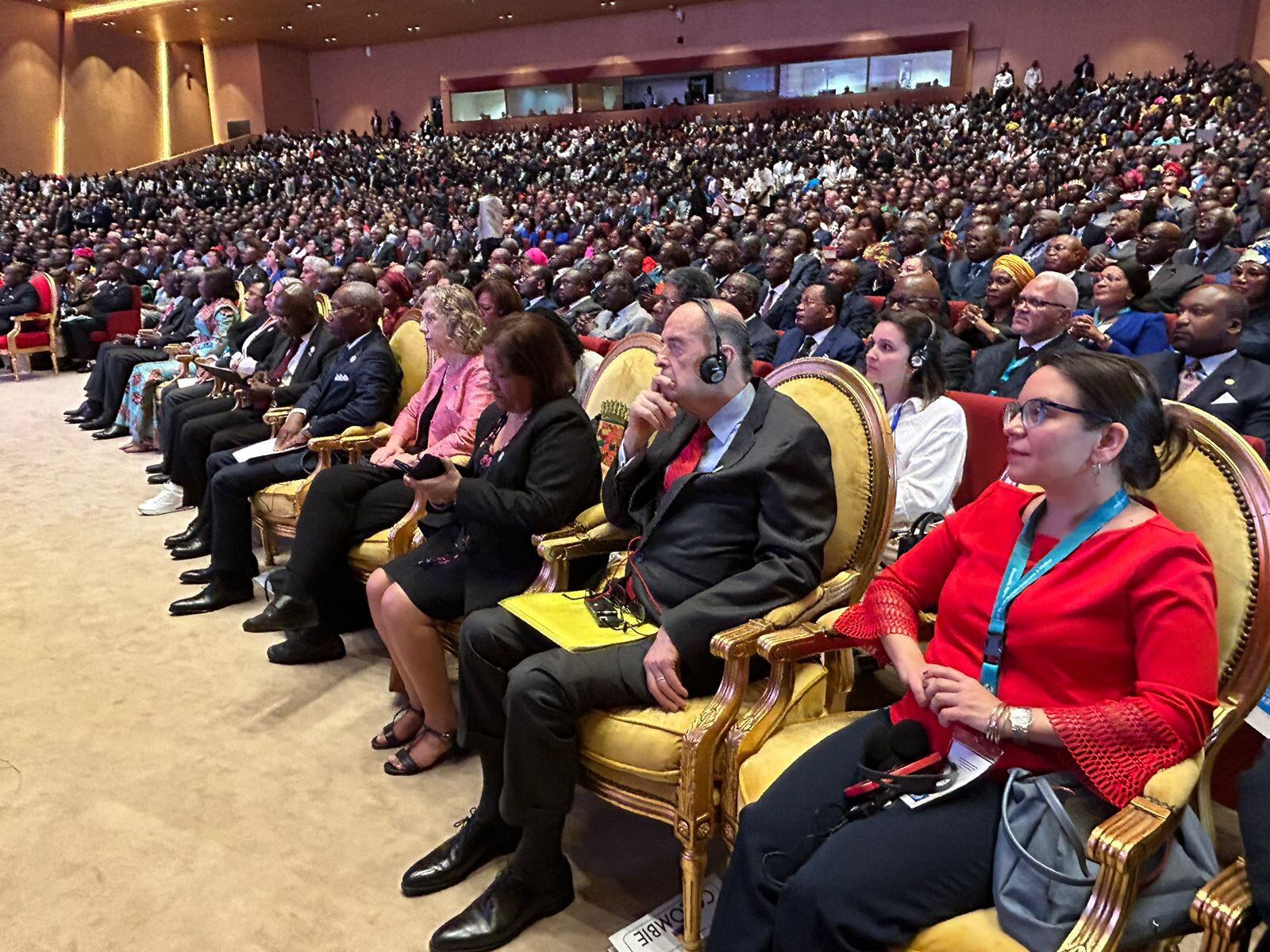 Canciller Álvaro Leyva reafirma en África el compromiso para enfrentar crisis ambiental: "Colombia está convencida de la necesidad de emprender acciones"