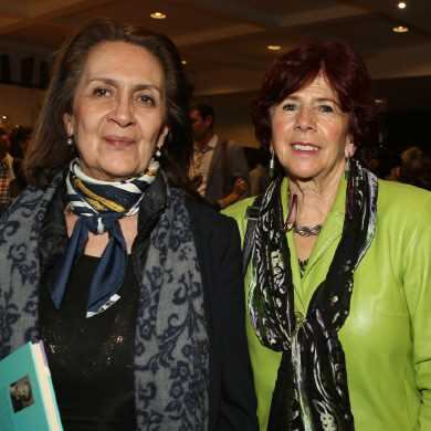 María Cristina Pignalosa y Silvia Jaramillo.