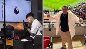 Luis Manuel Díaz se tatuó su cuerpo con los nombres de sus parientes más cercanos