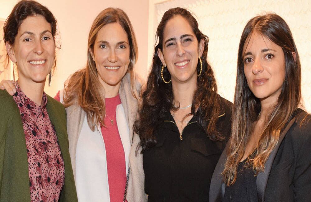 Natalie Aghion, Nicole Goldstein, Sophie Azout y Catalina Zuluaga.