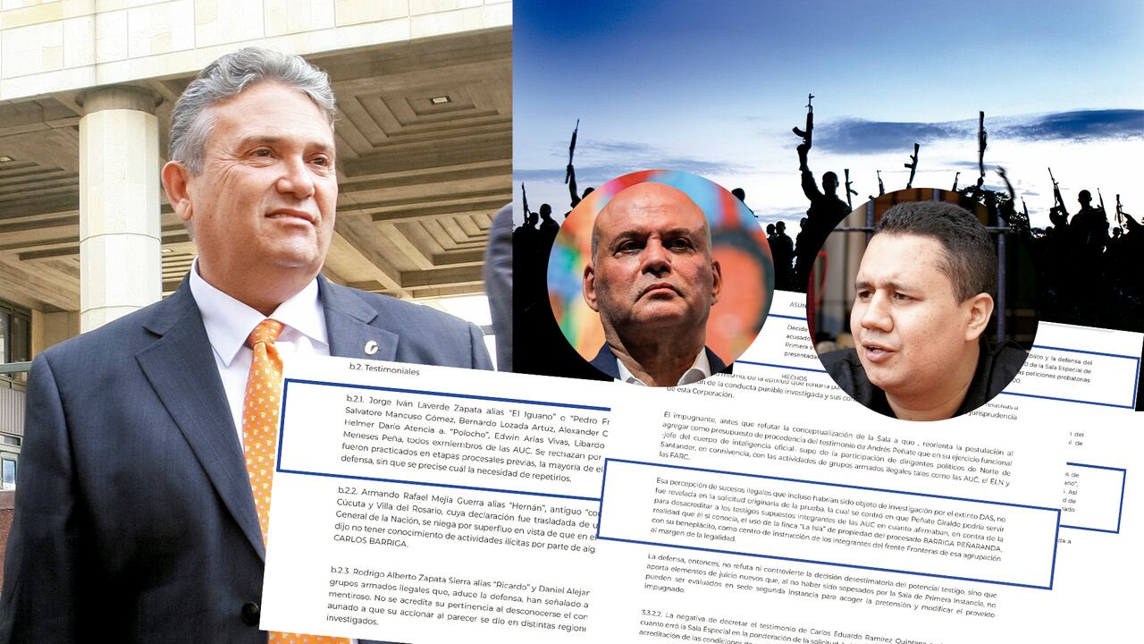 El exsenador Carlos Emiro Barriga fue acusado de usar su finca La Isla para el entrenamiento de paramilitares.