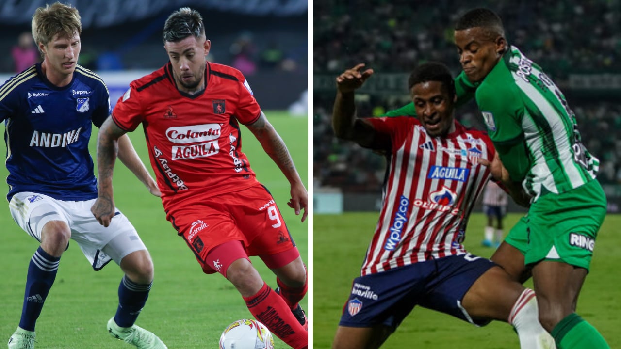 Seis históricos luchan por los dos cupos a la final de la Liga Betplay 2024-II