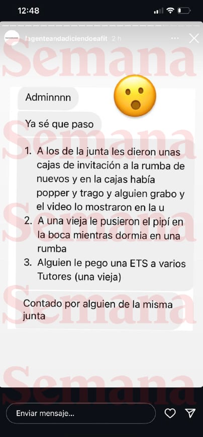 Chats estudiantes universidad