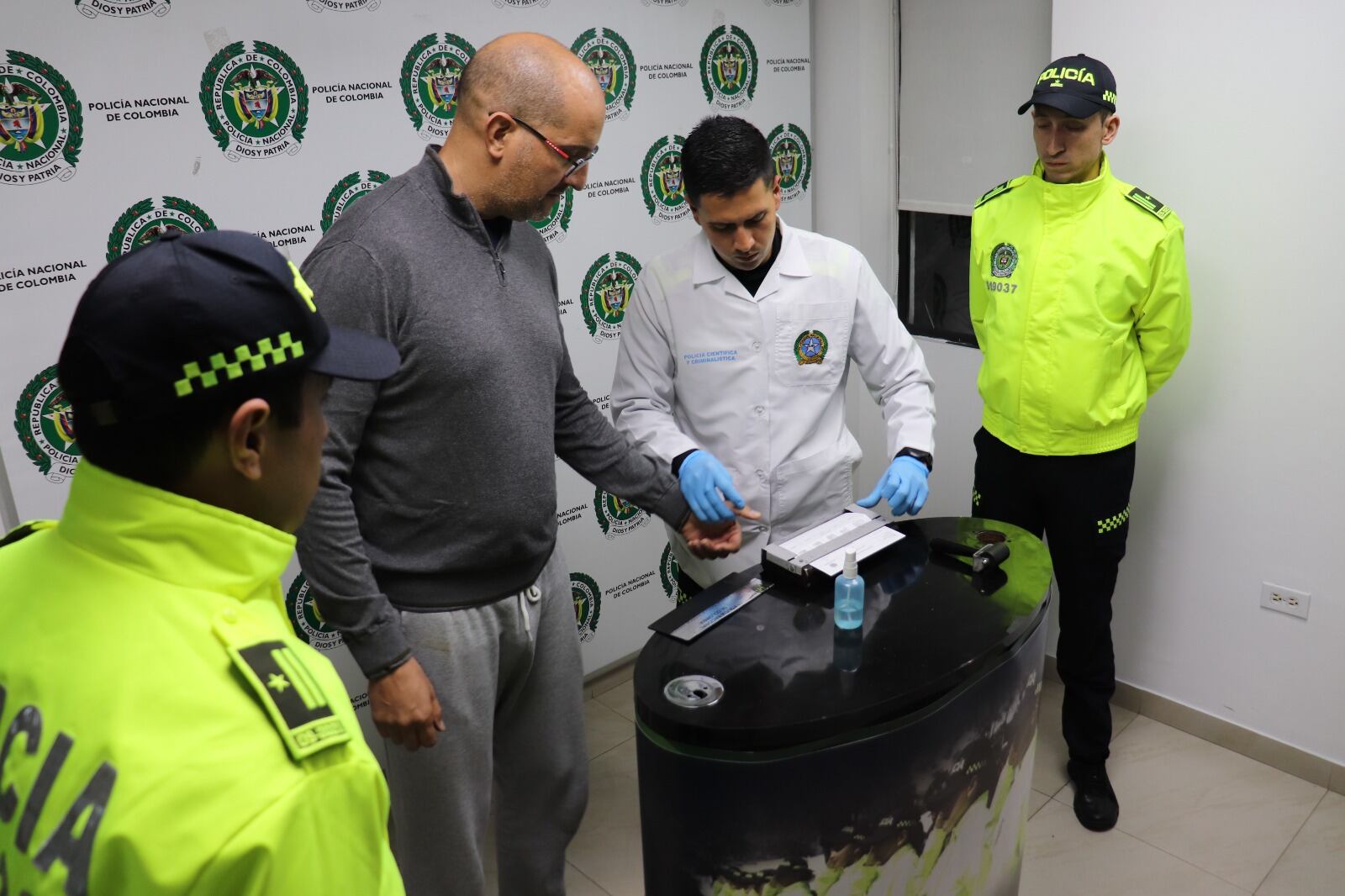 El hombre fue capturado en El Poblado