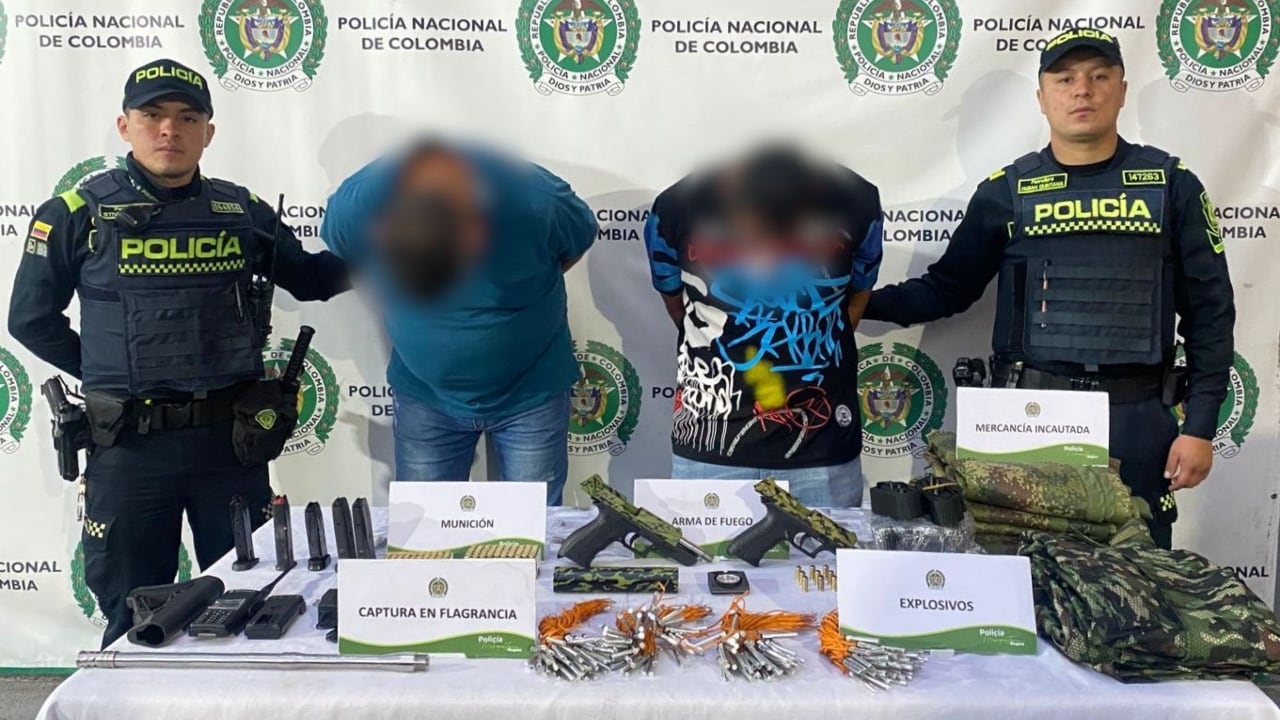 Capturados en Puente Aranda