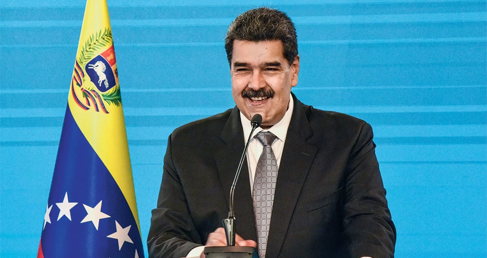Nicolás Maduro, presidente de Venezuela.