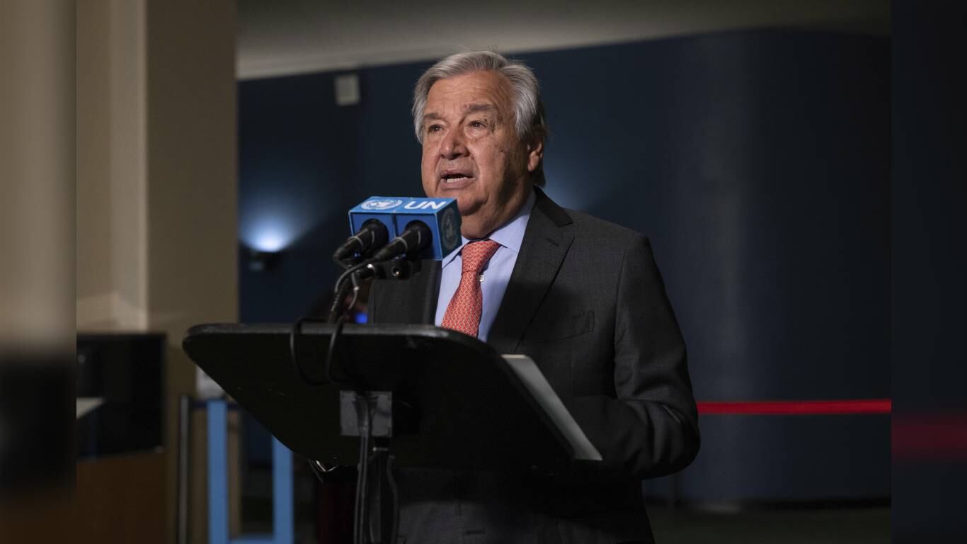 El Secretario General de las Naciones Unidas, Antonio Guterres. Foto: AP/ Yuki Iwamura.