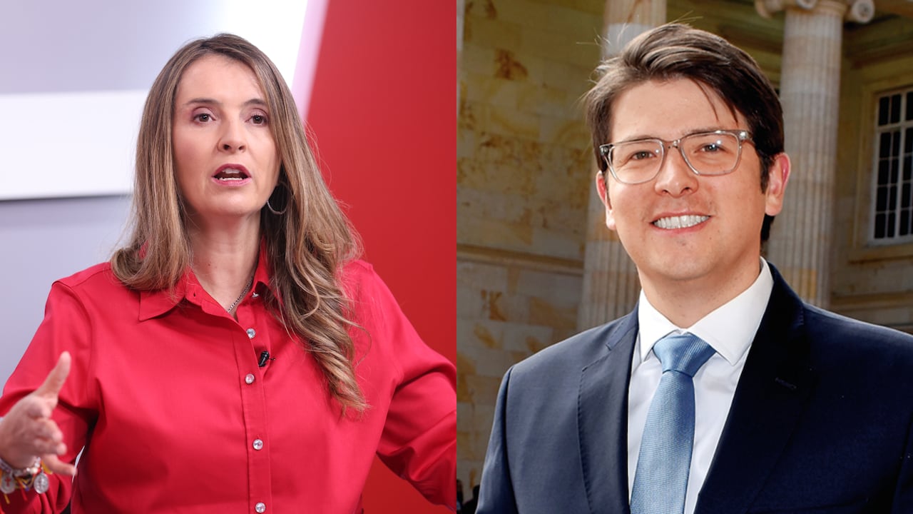 Paloma Valencia cuestionó a Miguel Uribe Turbay cuando competían por esa dignidad.
