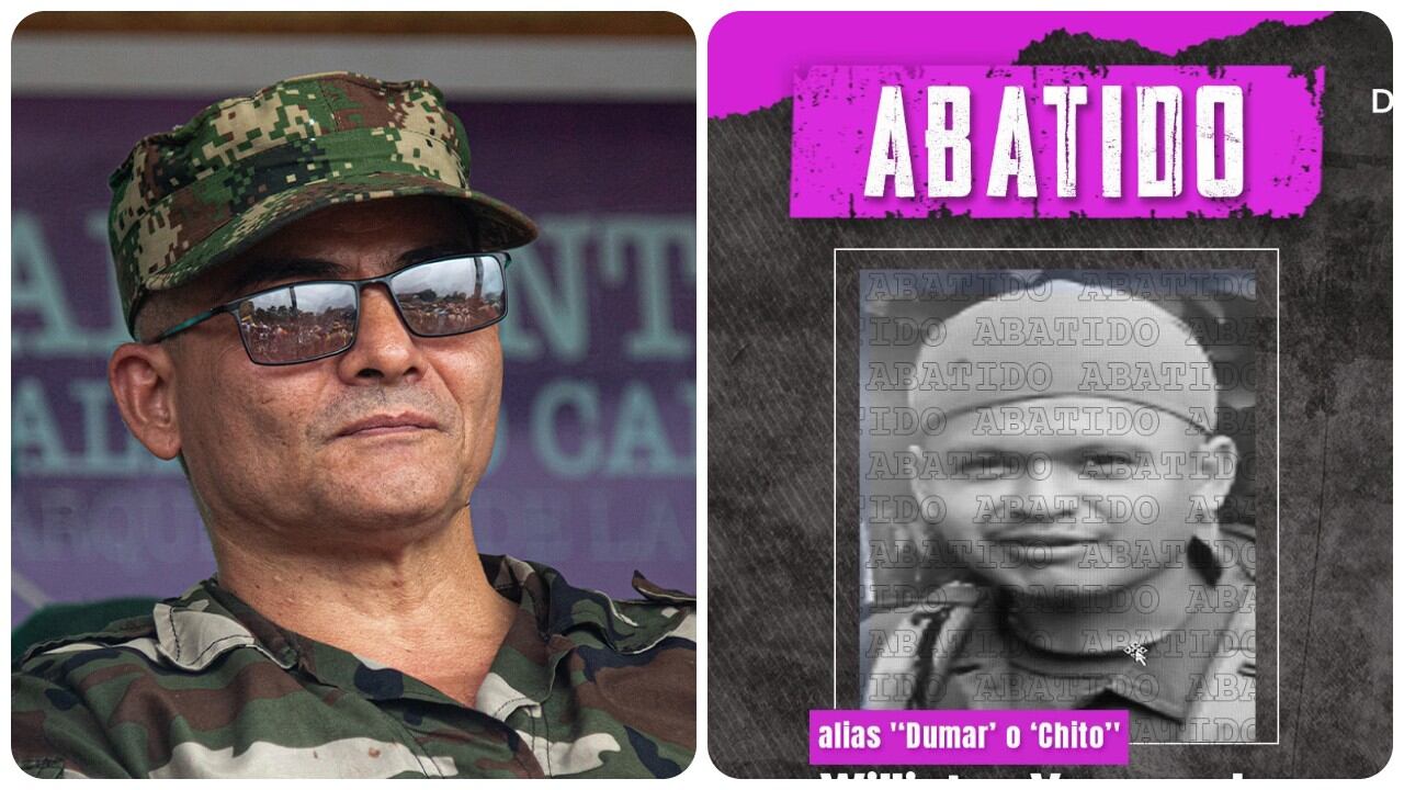 Neutralizado alias Dumar o Chito, cabecilla de las disidencias de Iván Mordisco.