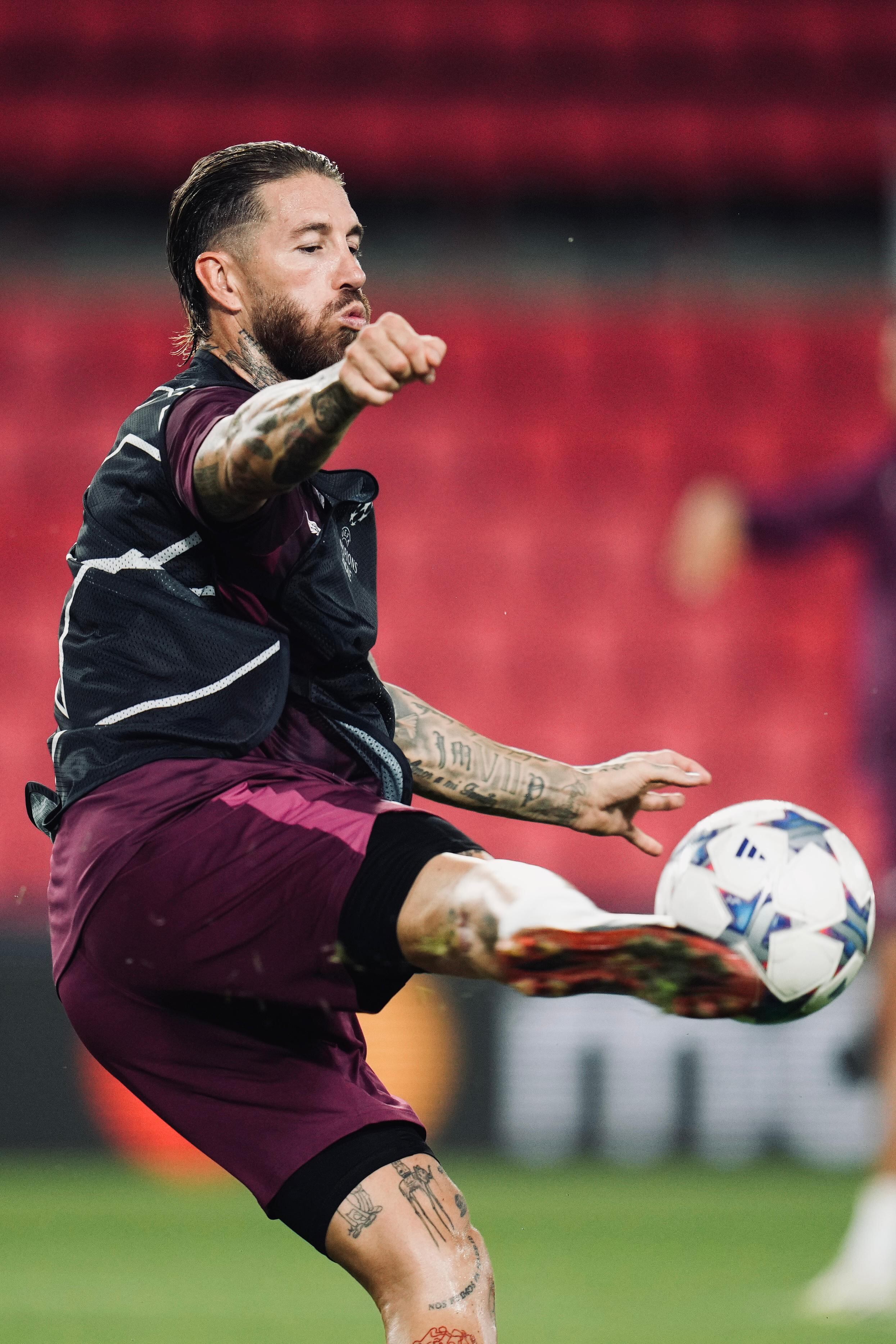 Sergio Ramos en Sevilla