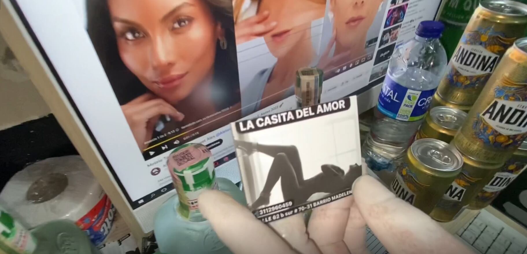 El sitio utilizaba como fachada ser un lugar tecnológico.