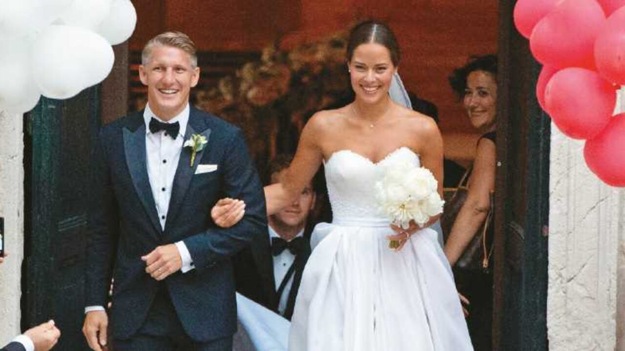Bastian Schweinsteiger y Anna Ivanovic.
