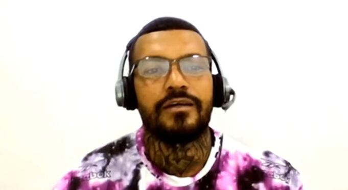 Élder José Arteaga Hernández, alias el Costeño, acusado por homicidio de un mexicano en Medellín.