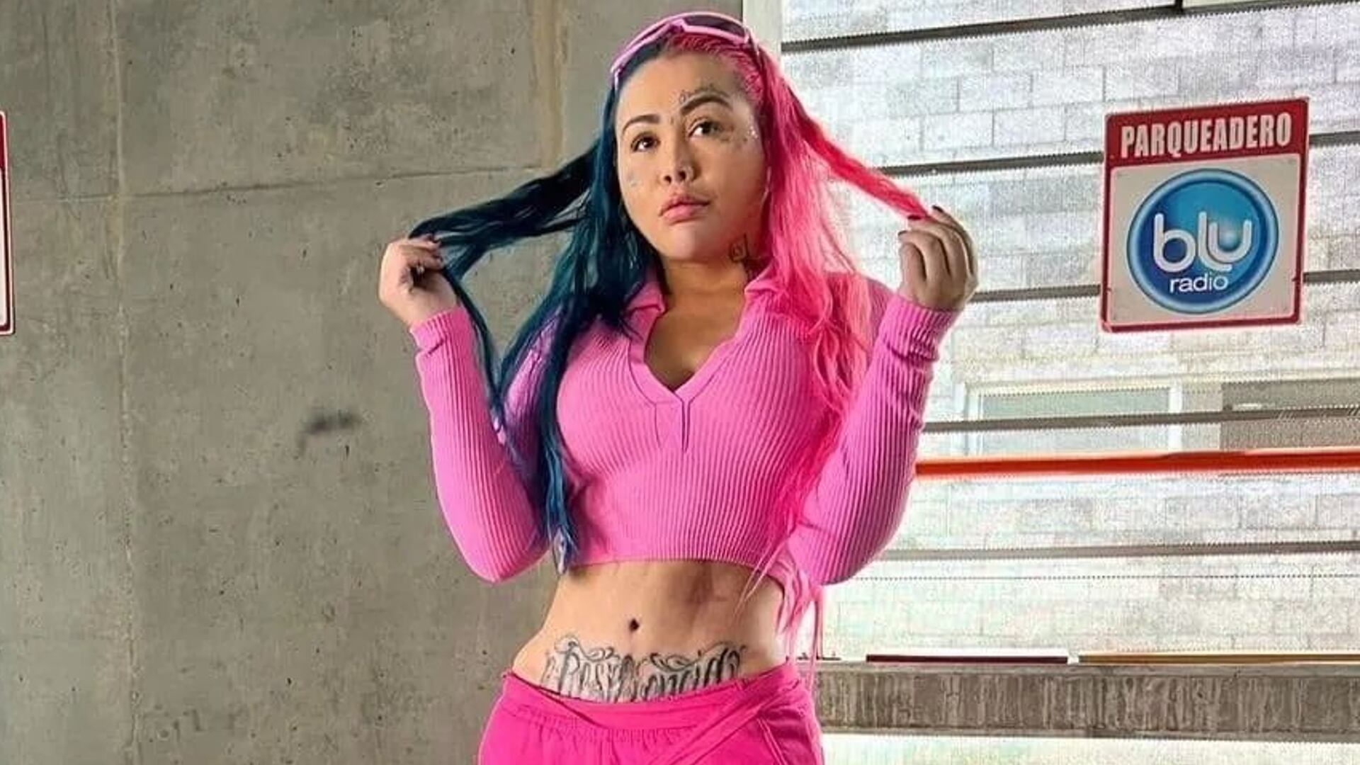 Yina amenazó con "voletear" a los ladrones si no le devuelven sus pertenencias. Foto: Instagram @yinacalderonbarble.