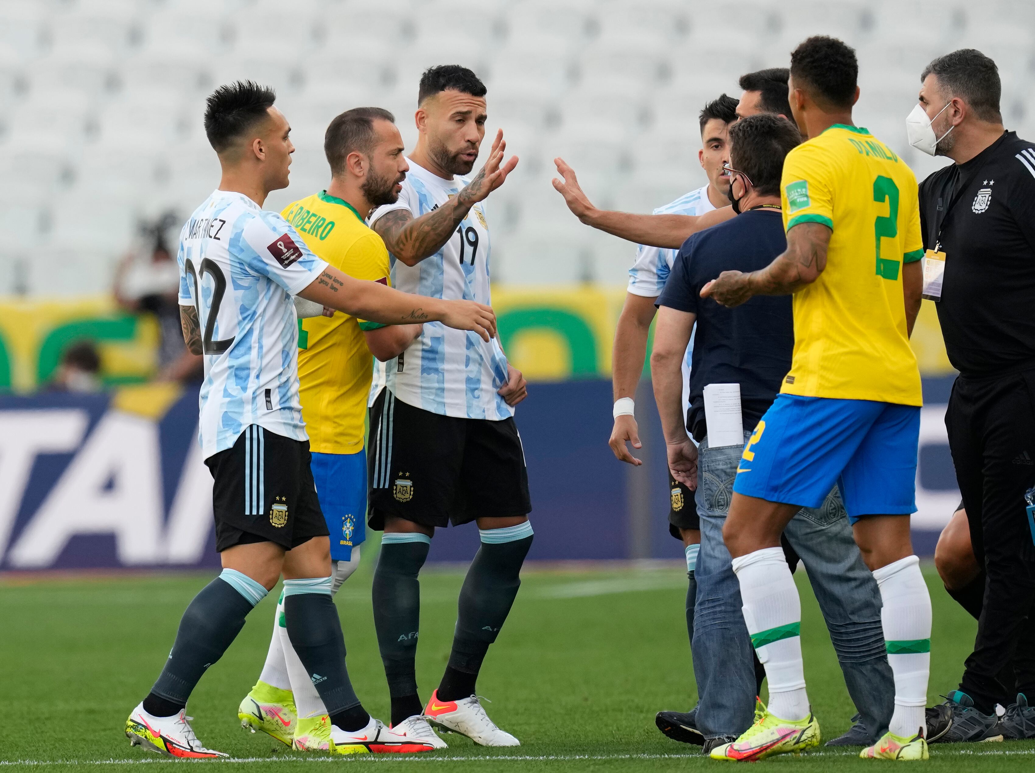 Brasil vs. Argentina - Eliminatoria Catar 2022.