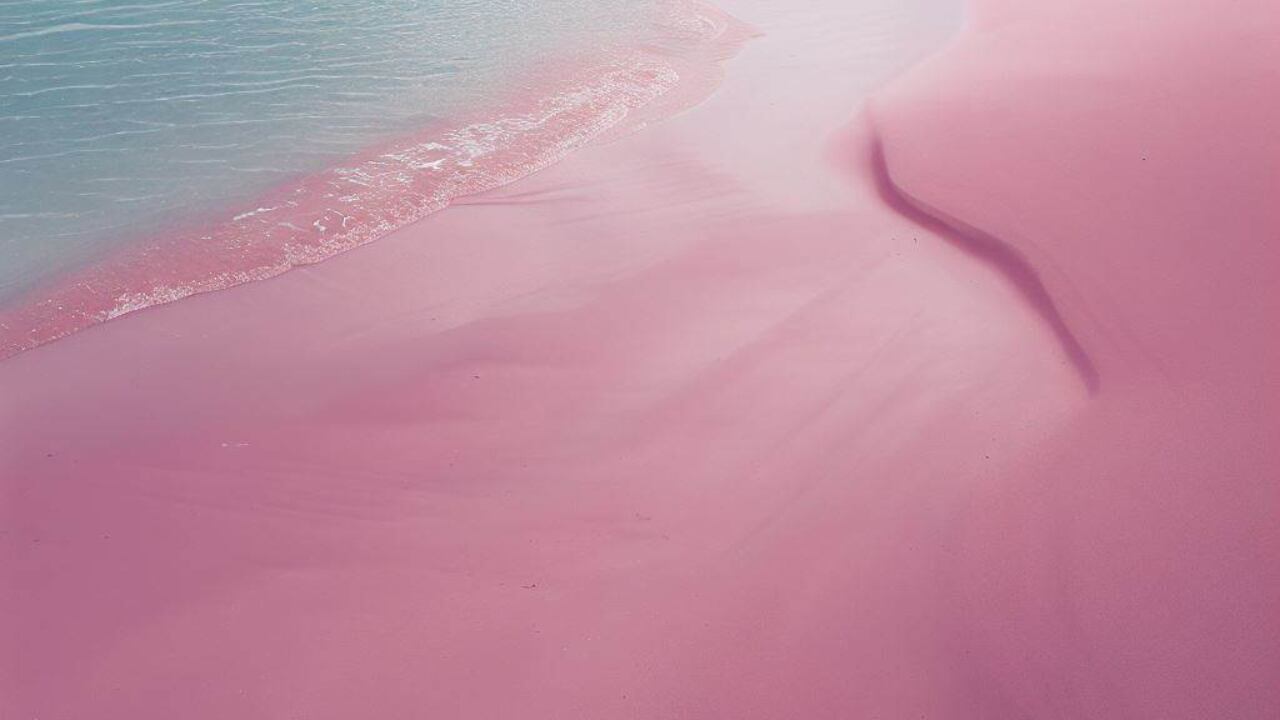 Las playas de arena rosada están ubicadas en diferentes partes del mundo.