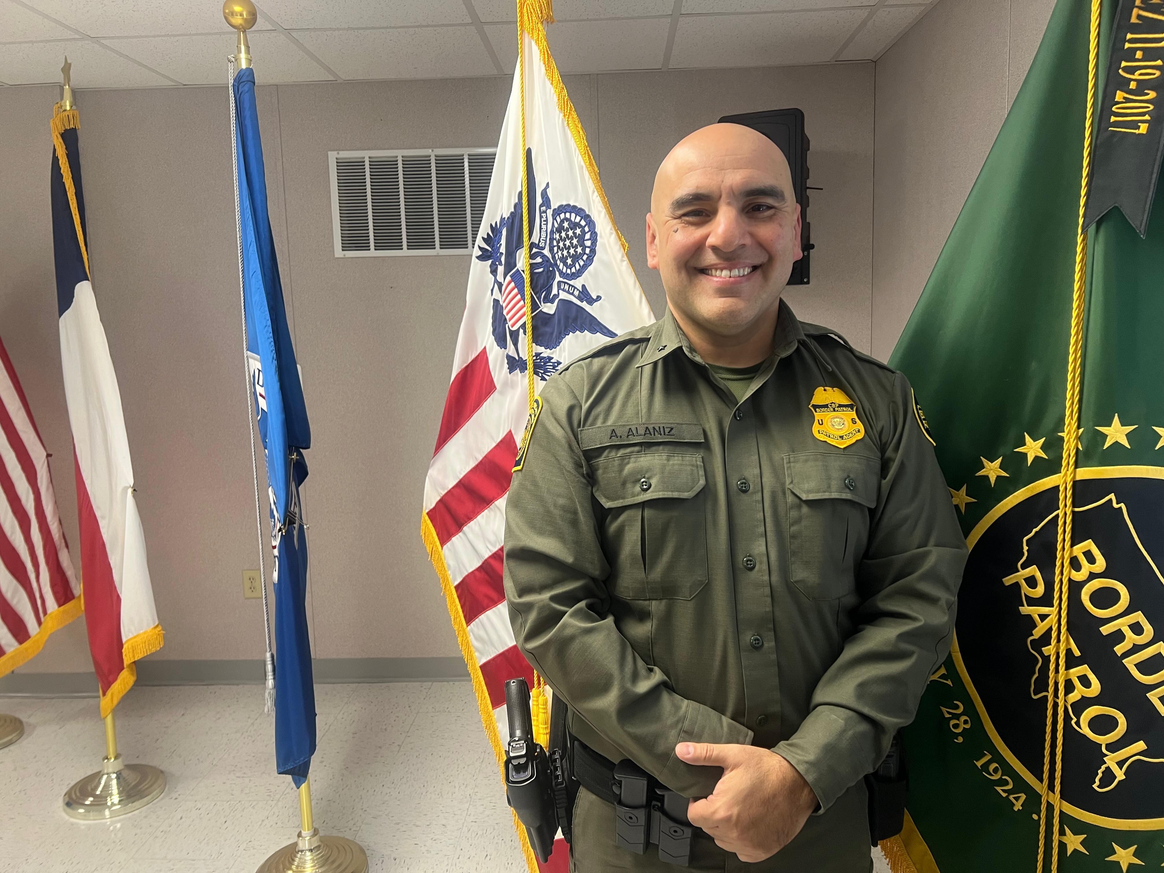 Adrian Alaniz, Jefe de División de Law Enforcement Operations en el sector de Big Bend, en la frontera sur de Estados Unidos.