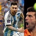 Messi y Novak Djokovic.