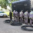 Los capturados fingían ser empleados de una reconocida empresa de telefonía e internet.