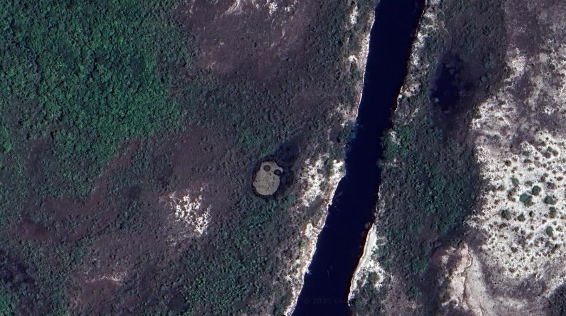 Algunos expertos aseguran que se trata de una formación geológica producto de la erosión