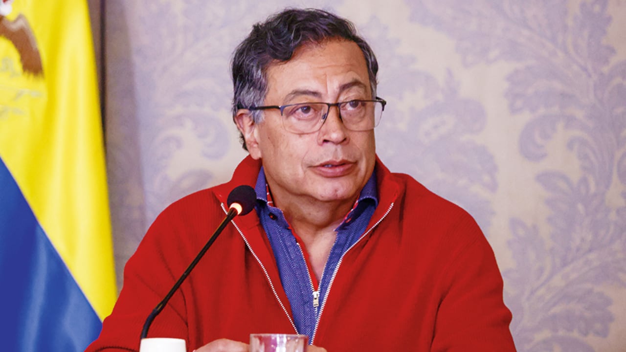 El presidente Gustavo Petro