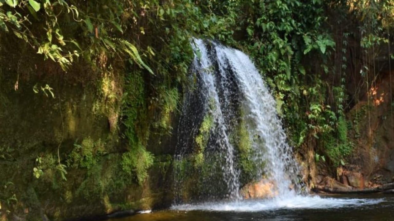 Cascada del amor, en Boyacá