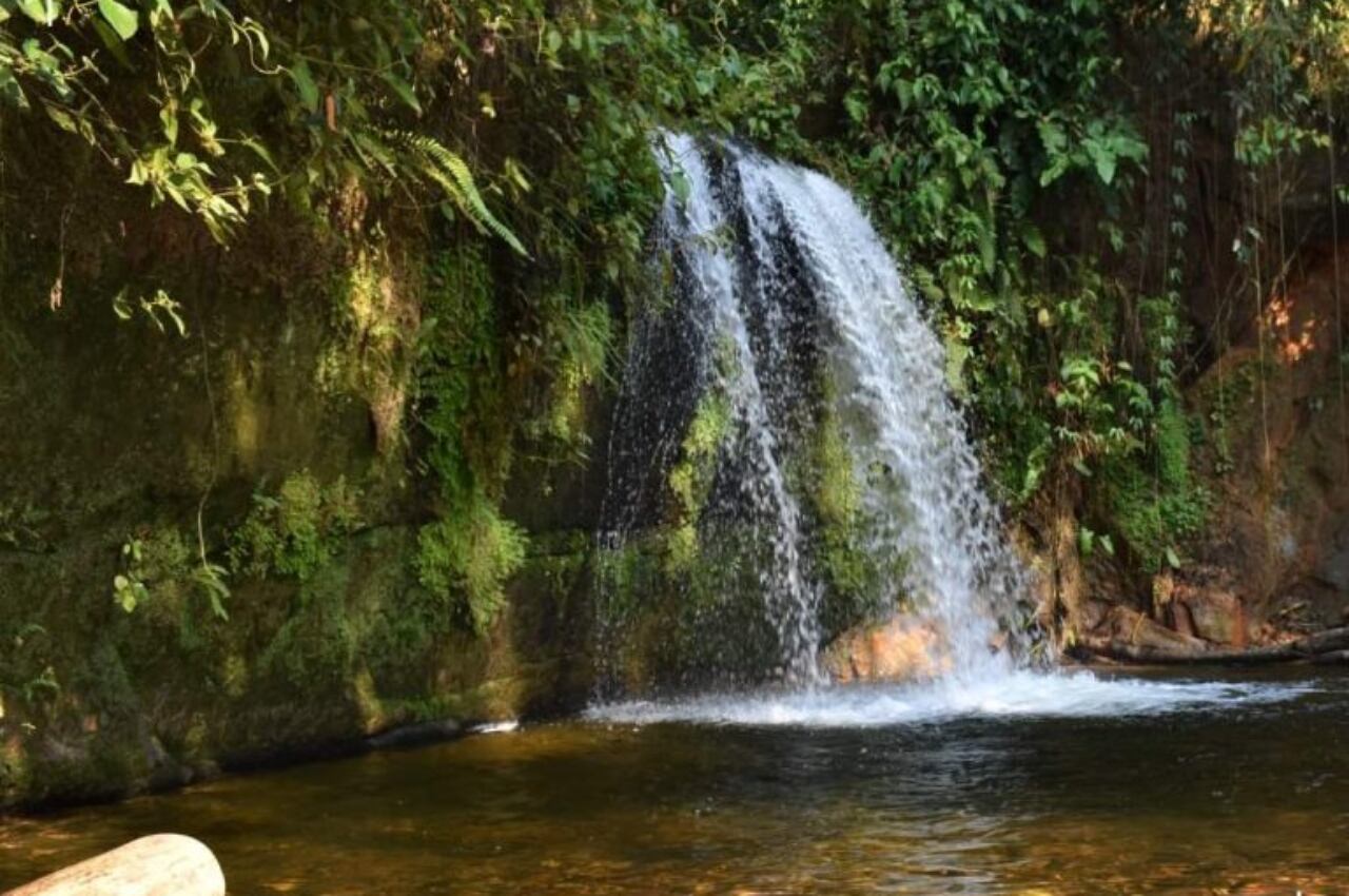 Cascada del amor, en Boyacá