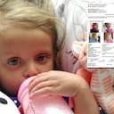 Caso Sara Sofía: Interpol emite circula amarilla para búsqueda internacional de la niña