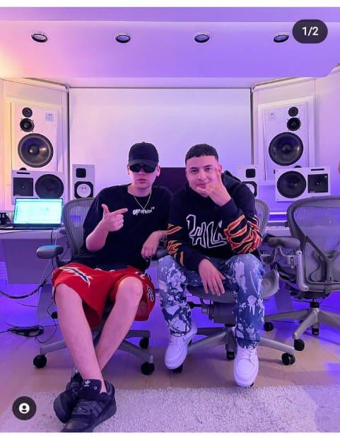 keityn y bizarrap en el estudio keityn y bizarrap en el estudio Foto: instagram @keityn