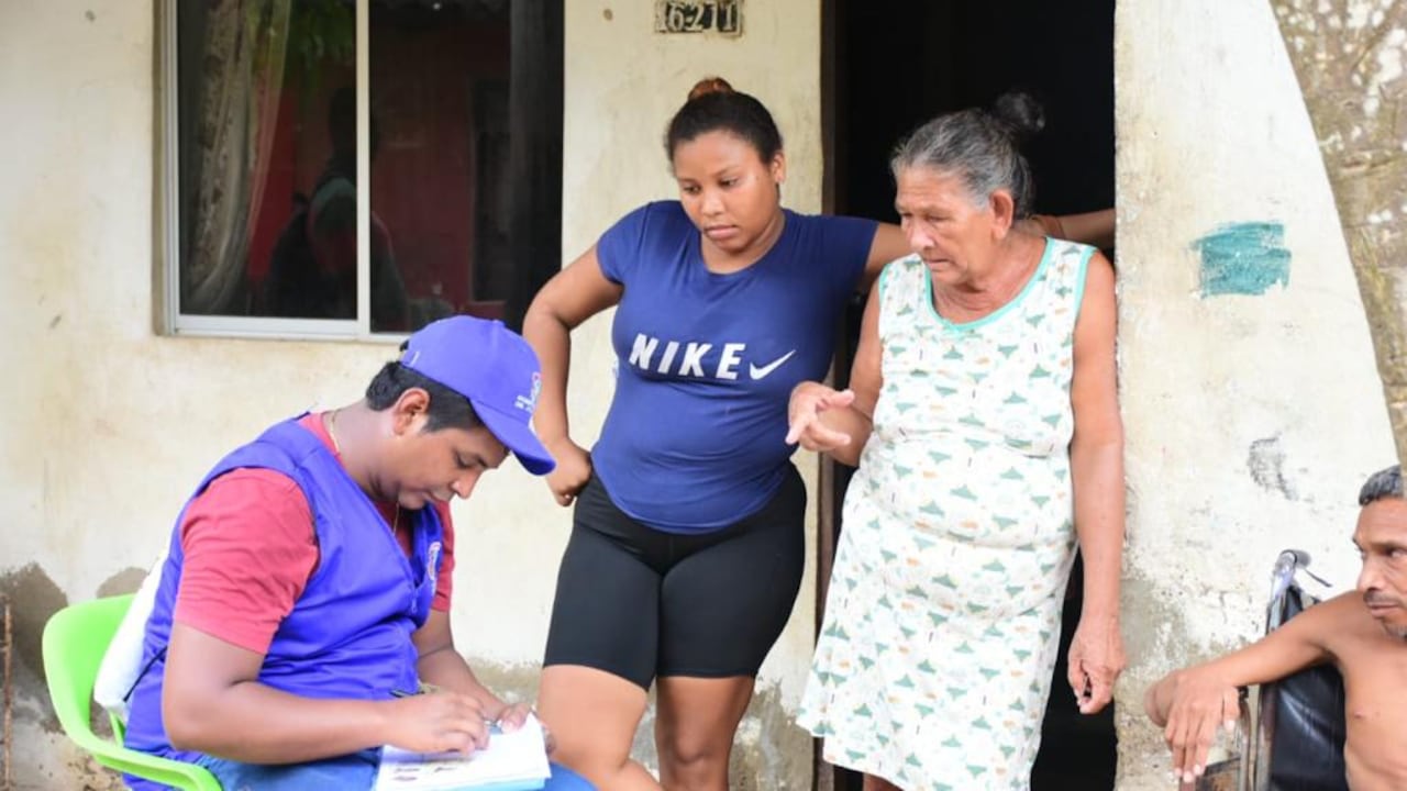 El censo se inició en La Peña (Sabanalarga), y también se realizará en Santa Lucía, Campo de la Cruz y sus corregimientos.