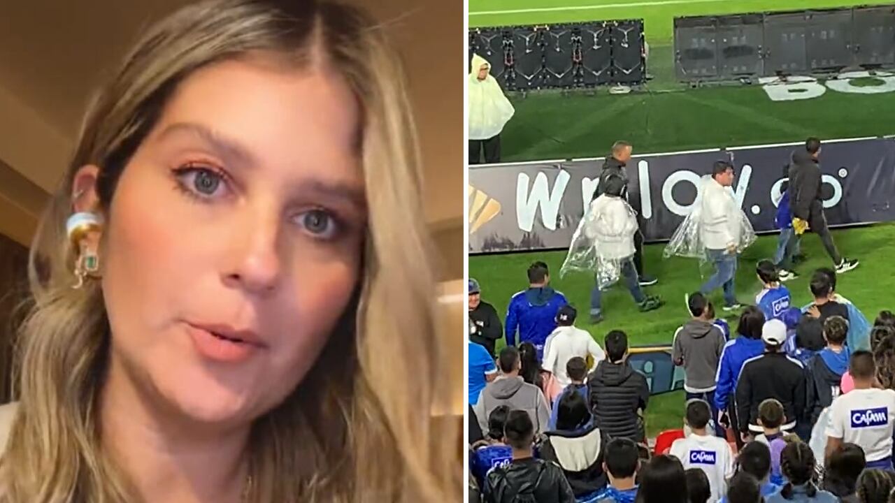 La periodista rechazó lo sucedido en la tribuna oriental del estadio 'El Campín'