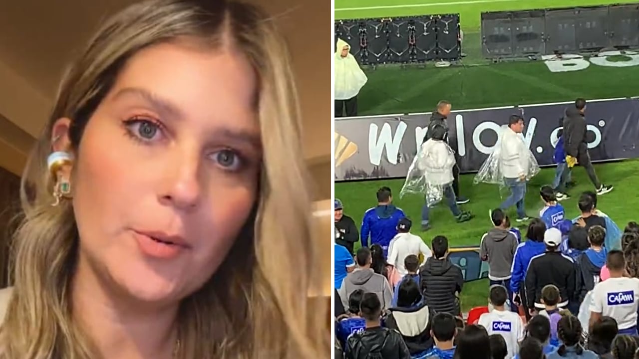 La periodista rechazó lo sucedido en la tribuna oriental del estadio 'El Campín'