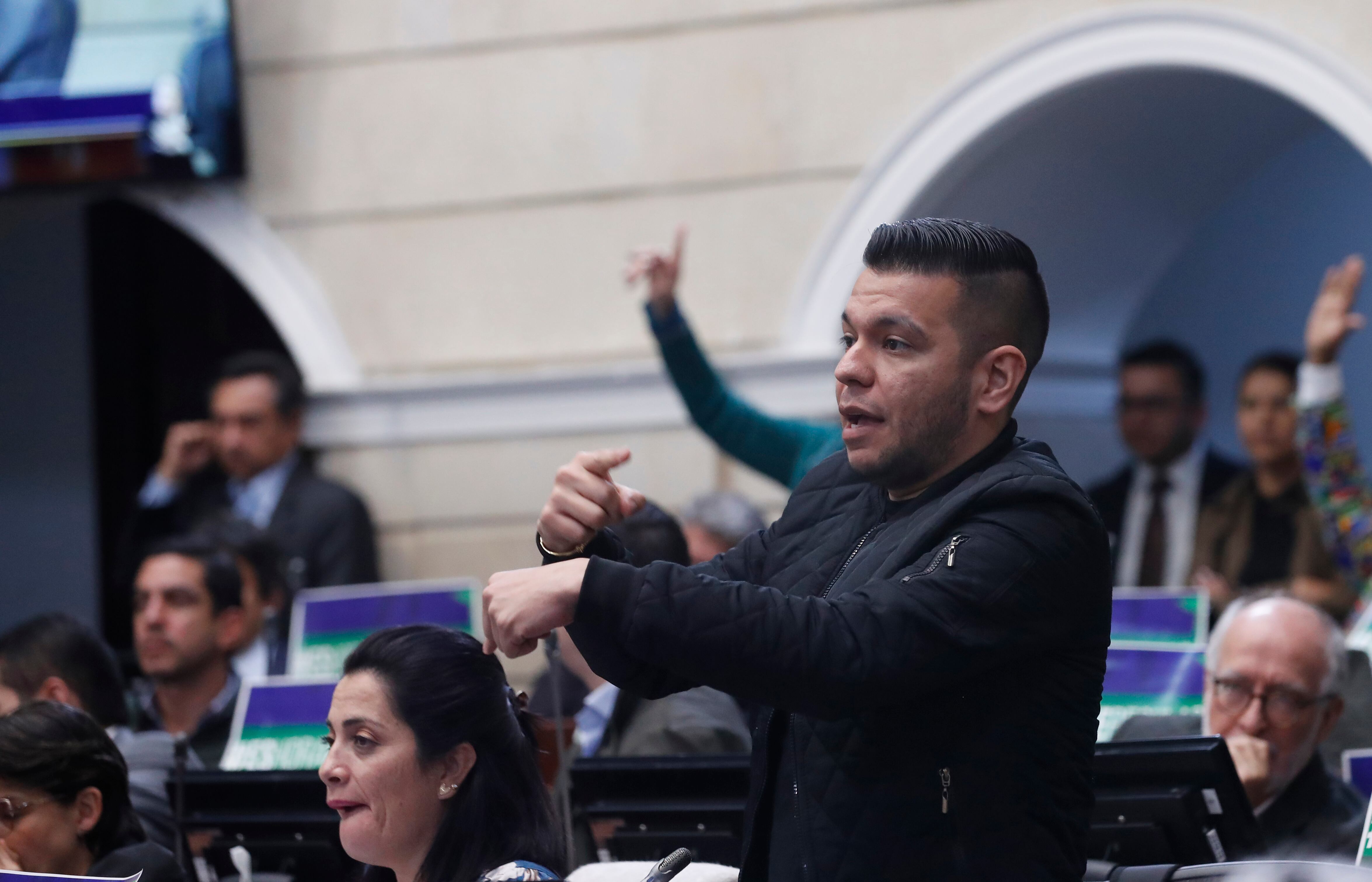 Senador Jota Pe Hernández
último día de sesiones ordinarias en el Congreso de la República plenaria del Senado
Bogota junio 20 del 2023
Foto Guillermo Torres Reina / Semana
