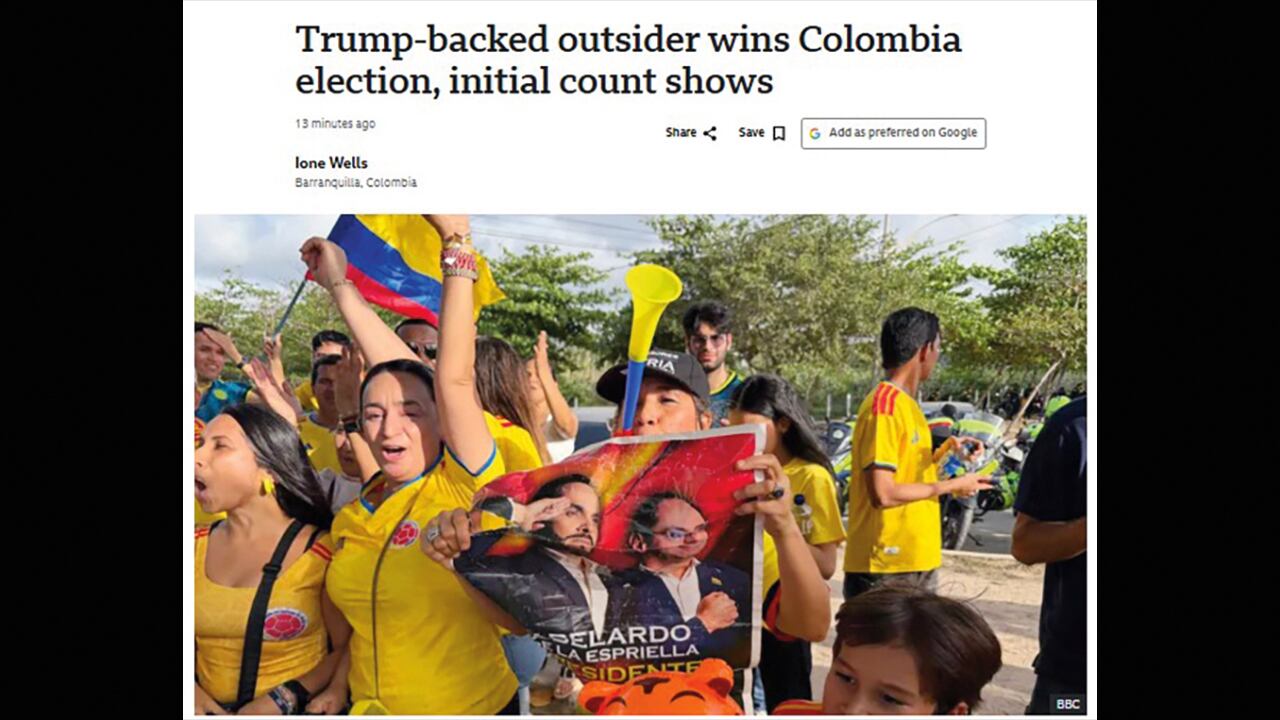 Así nos vio el mundo