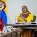 “La solución debe ser dialogar y buscar consensos en el marco del CSU para nombrar un rector encargado hasta que las autoridades se pronuncien sobre las presuntas irregularidades que hemos denunciado”, manifestó Vergara. Foto: MinEducación