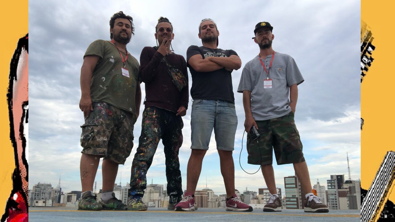 Vertigo Graffiti es: Santiago Castro (Word), Ricardo Vásquez (Yurika), Camilo Fidel López y Sebastián García (Ecks).