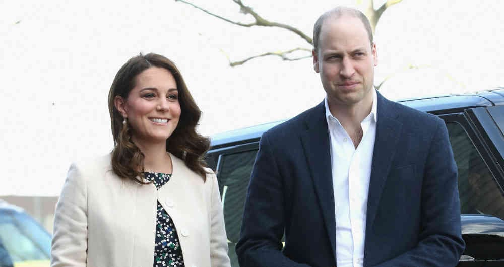 Sus altesas reales, el principe y la princesa de Gales.