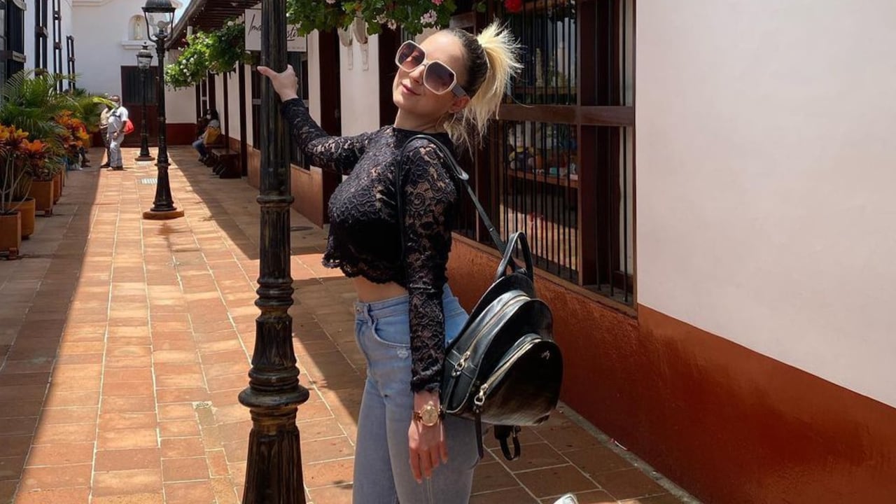 Katherin Giraldo, medio hermana de Karol G.