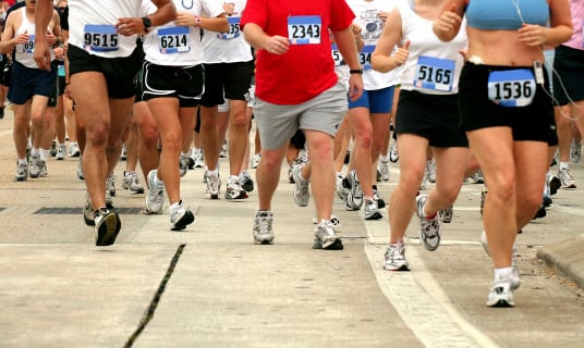 carrera atlética del 22 de octubre