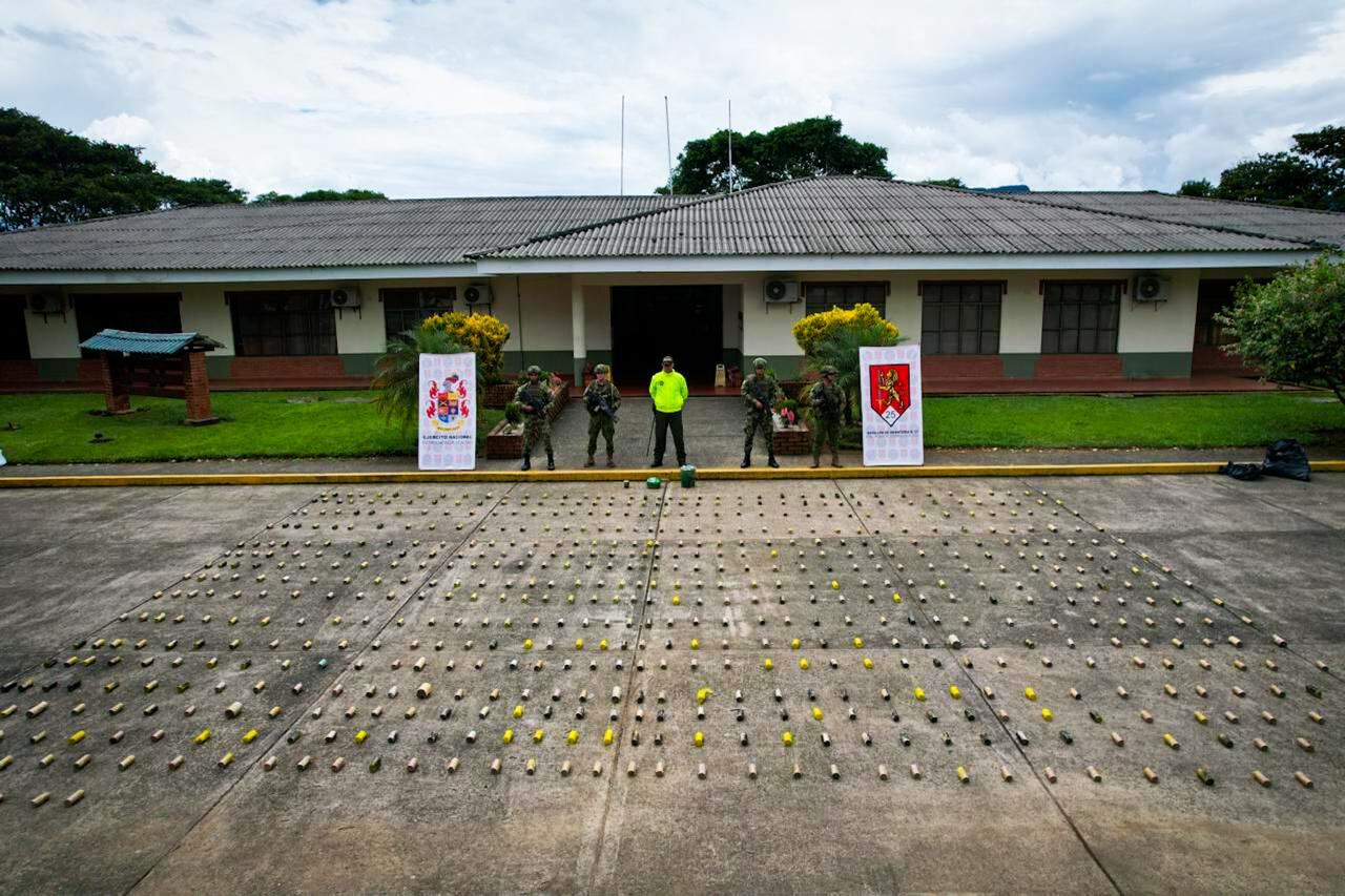 Más de 600 explosivos encontrado en Putumayo.