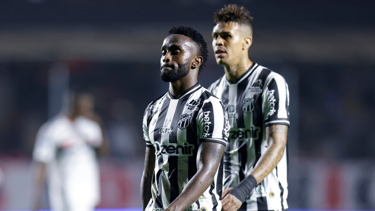 Stiven Mendoza, jugador colombiano que milita en Brasil.