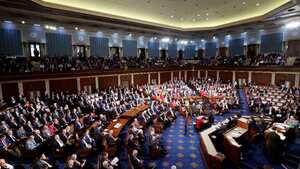 La Cámara de Representantes de Estados Unidos se reúne para votar sobre un nuevo presidente.