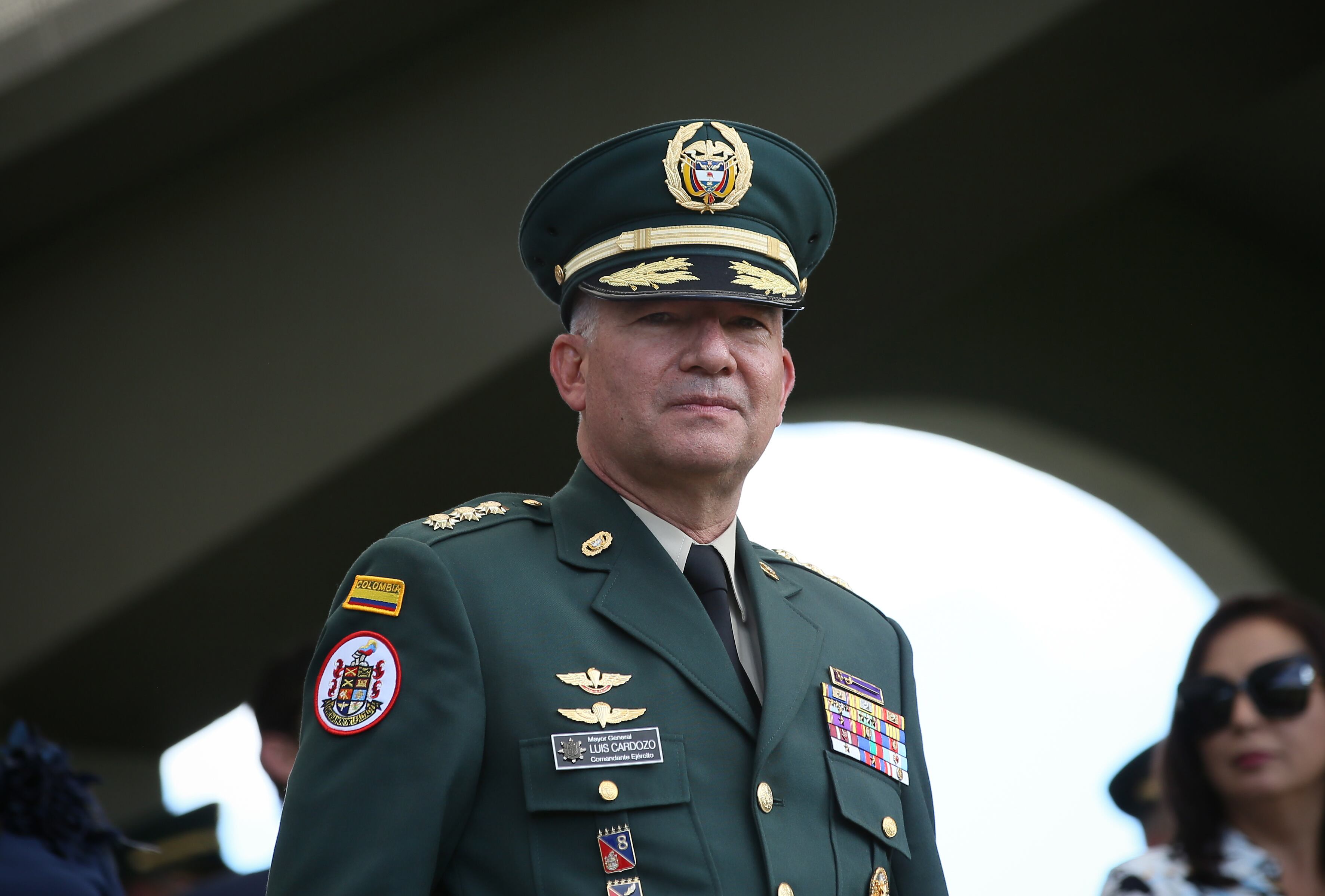 Mayor general Luis Emilio Cardozo Comandante del Ejército Nacional
Ceremonia de transmisión de cambio de mando del Comando del Ejército Nacional
Bogota mayo 31 del 2024
Foto Guillermo Torres Reina / Semana