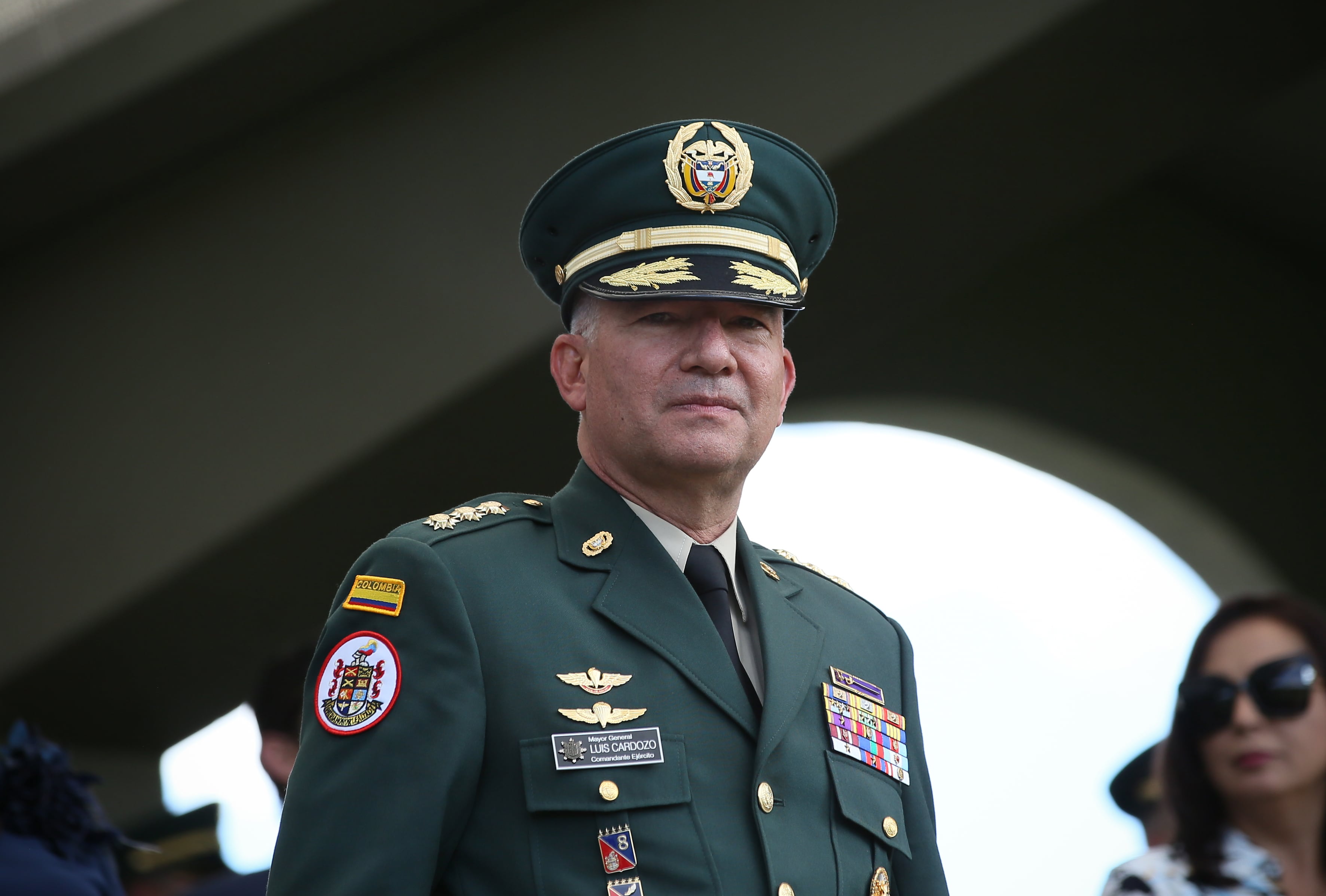 Mayor general Luis Emilio Cardozo Comandante del Ejército Nacional
Ceremonia de transmisión de cambio de mando del Comando del Ejército Nacional
Bogota mayo 31 del 2024
Foto Guillermo Torres Reina / Semana