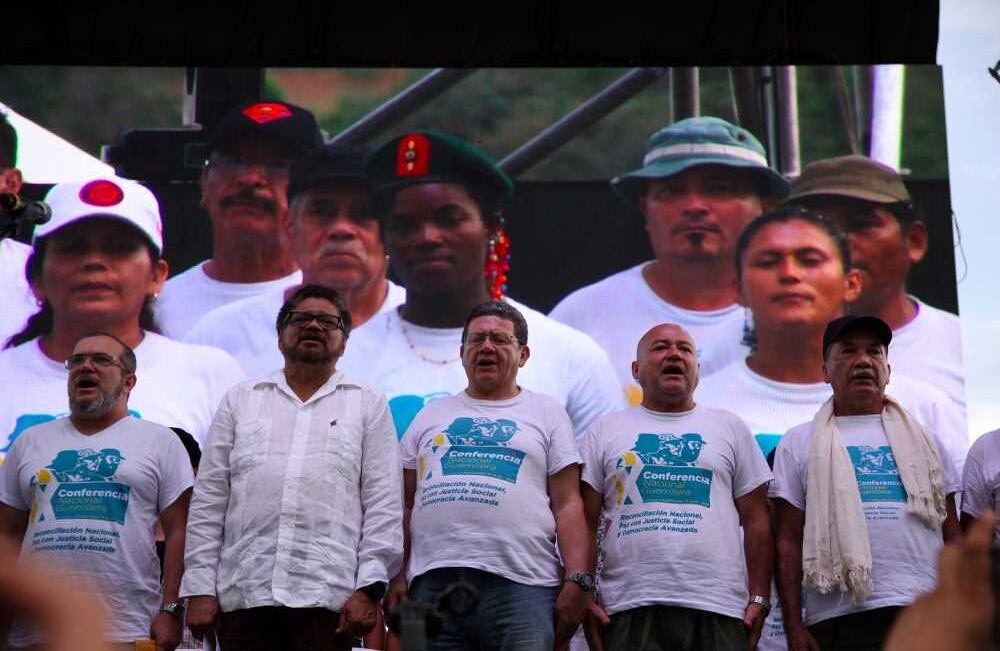 200 delegados, entre ellos 25 del Estado Mayor Central de esa guerrilla. Foto: León Darío Peláez / Enviado Especial de Semana