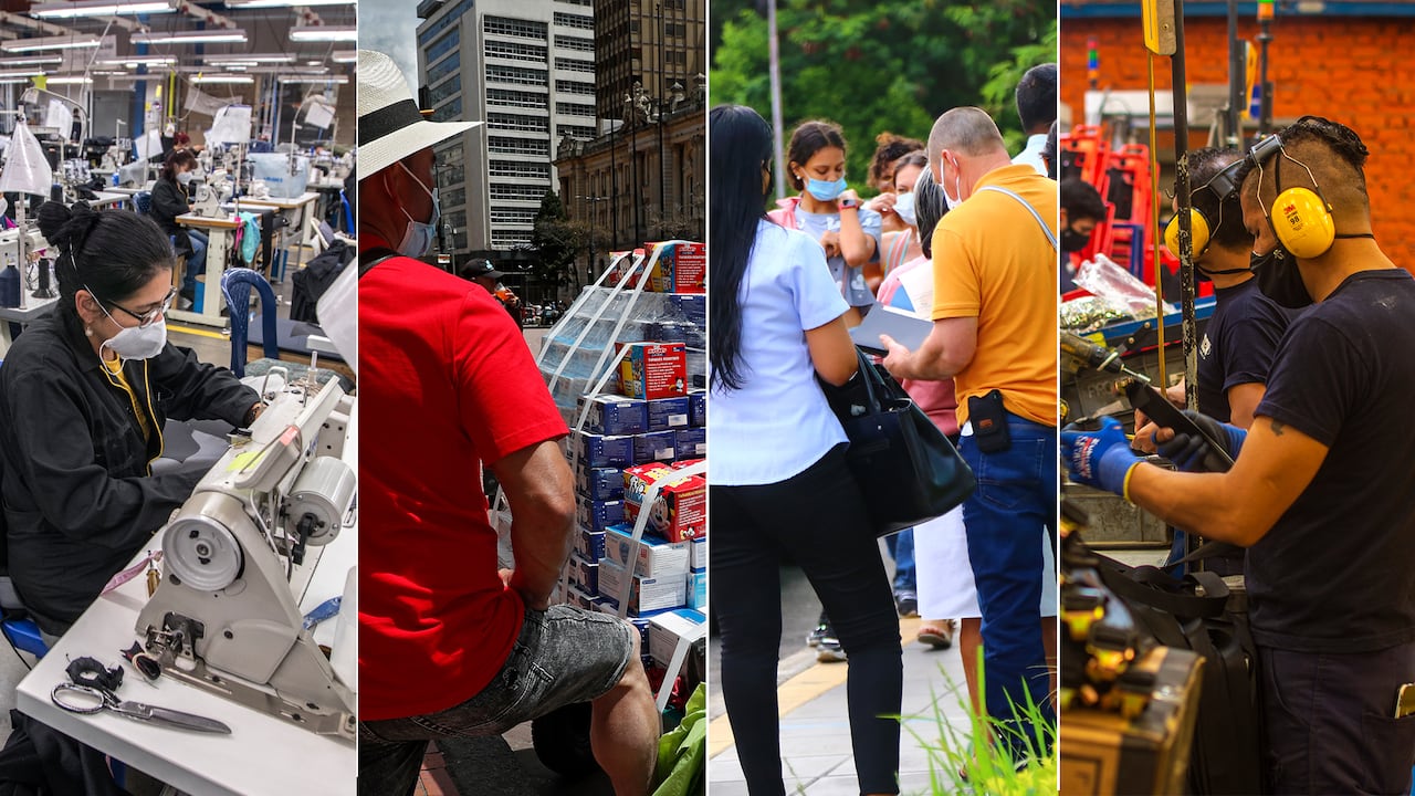 Según el Dane, en 2023 se registró una tasa de desocupación, para todo el año, que se aproxima a lo registrado en 2018, más atrás de la pandemia.
