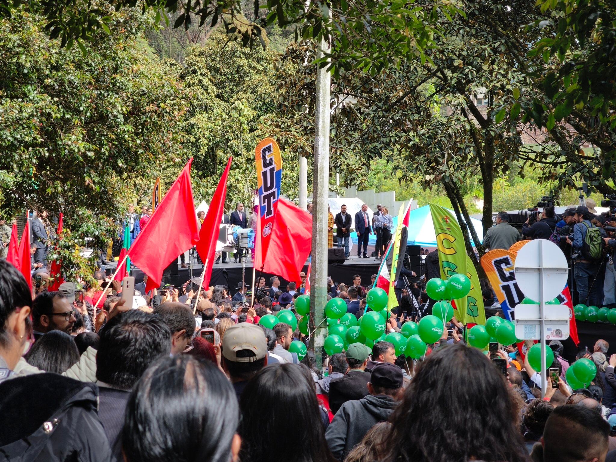 El evento se desarrolló en la Casa Museo Quinta de Bolívar.